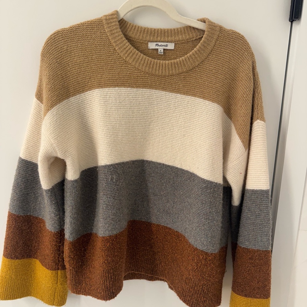 Madewell Multicolor Striped Sweater